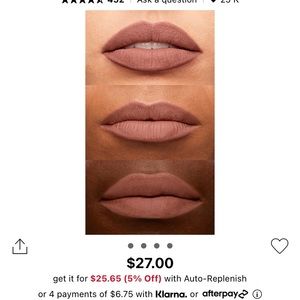 Smashbox Always On Cream to Matte Lipstick, Just Barely